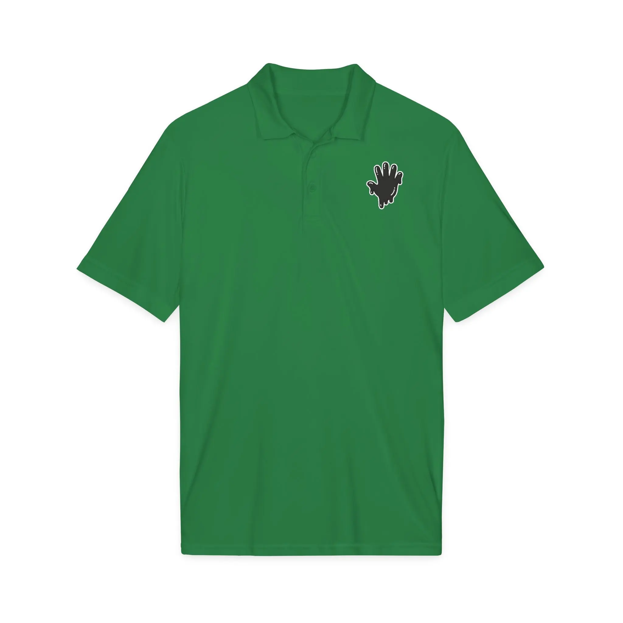The Slime Shop Polo — Green / Black Slime In 5