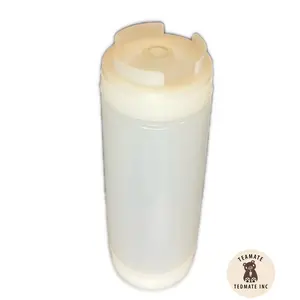 20 oz Squeeze White Bottle