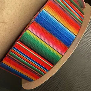 1.5” (4cm) Serape Satin- 50 yards