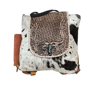 Padauk Cowhide Backpack