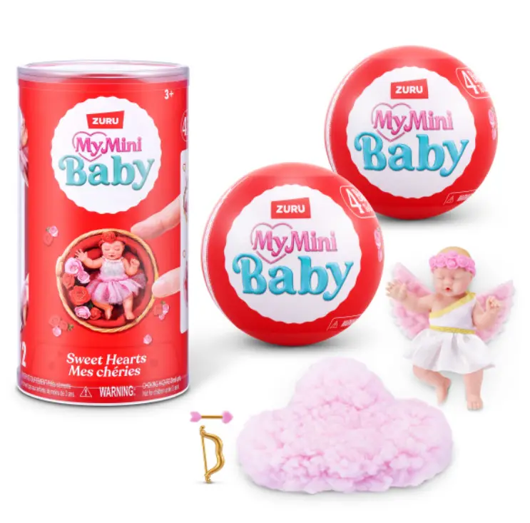 My Mini Baby Sweet Hearts 2 PACK by ZURU My Mini Baby Sweet Hearts 2 PACK by ZURU