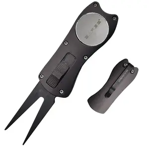 Eagle OTF Divot Tool Golf Green Repair Tool Compact for Golf Course