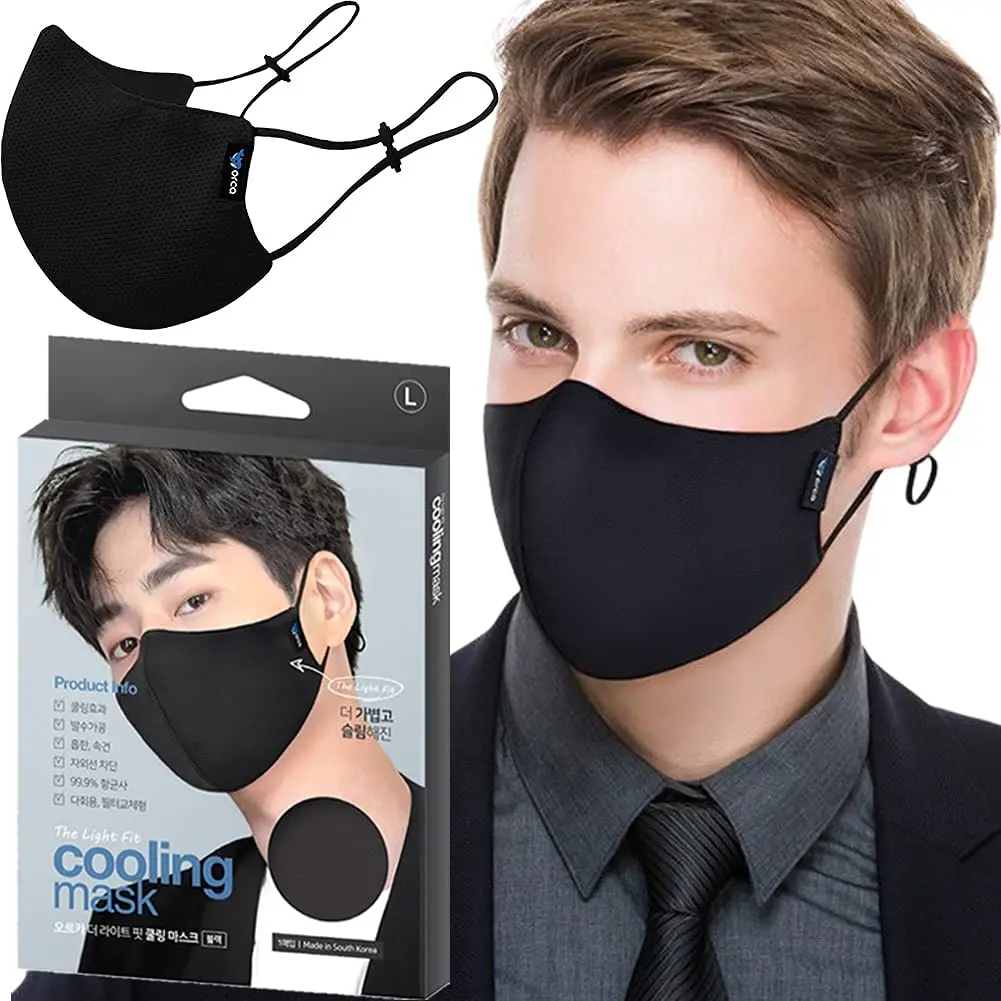 Reusable 3-ply Cloth Face Mask - Washable Breathable Comfortable Fabric With Nose Wire And Filter Pocket