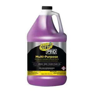 212 MAIN Krud Kutter Pro Liquid Pressure Washer Concentrate - 1 gal, Pack of 4, Heavy Duty Cleaner, Krud Kutter Cleaning Product, Multi Purpose Household Solution