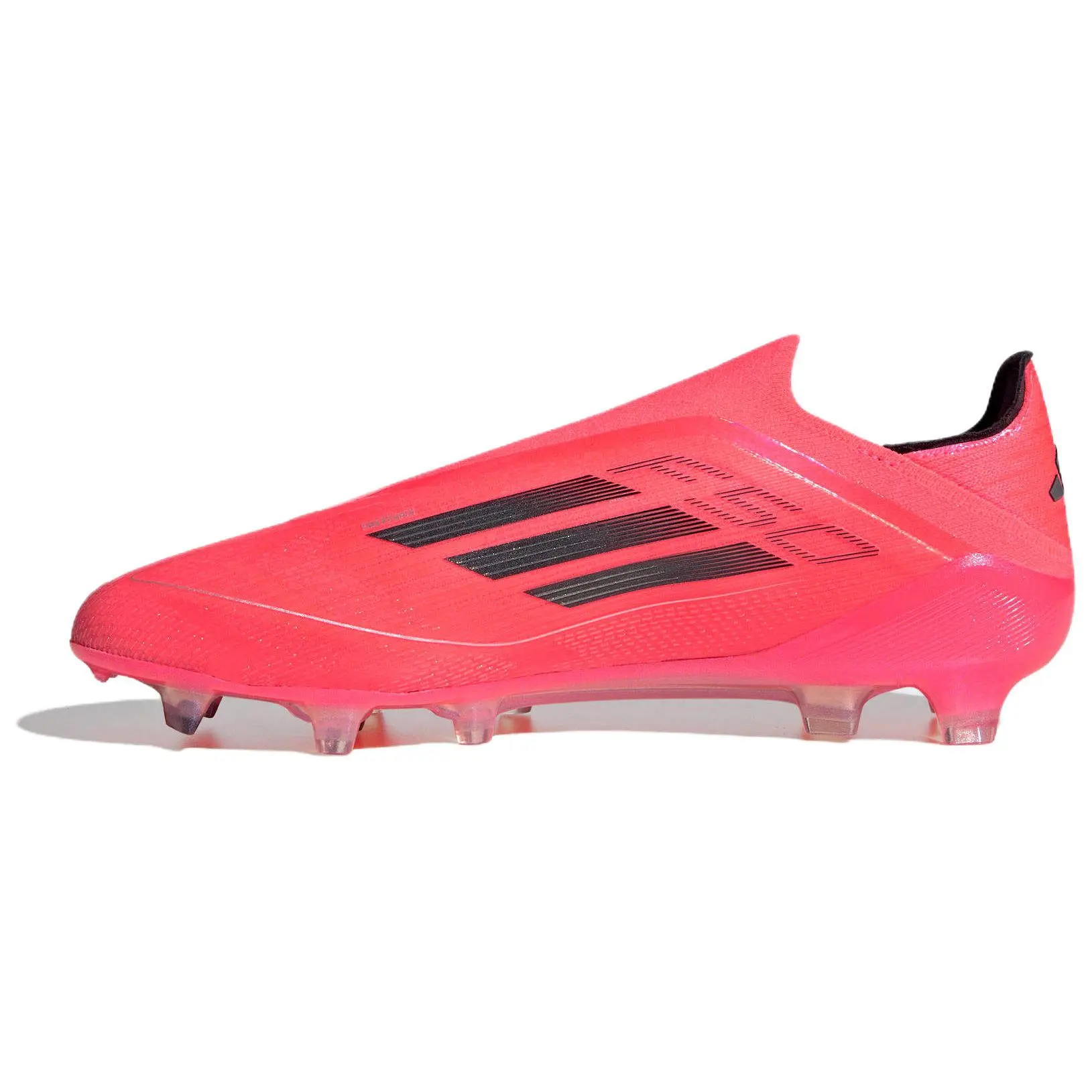 Adidas F50 Elite Laceless FG Vivid Horizon Pack Durable Non-slip Soccer Cleats Unisex Turbo Aurora Black Platinum IE3185