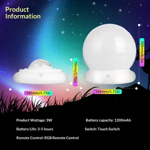Starry Night Light with Meteor Effect, Perfect for Bedroom, Gift for Kids & Adults
