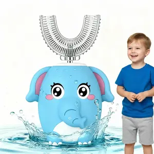 Electric Baby Toothbrush, U-Shaped Toothbrush, Ages 2-14, Soft Bristles, BPA Free | 1 Pack Oral Care Tools