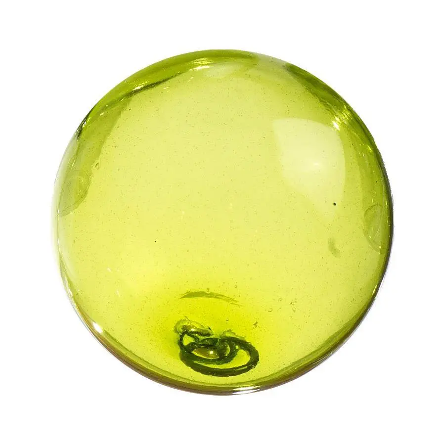 Lime 6-inch Glass Ball