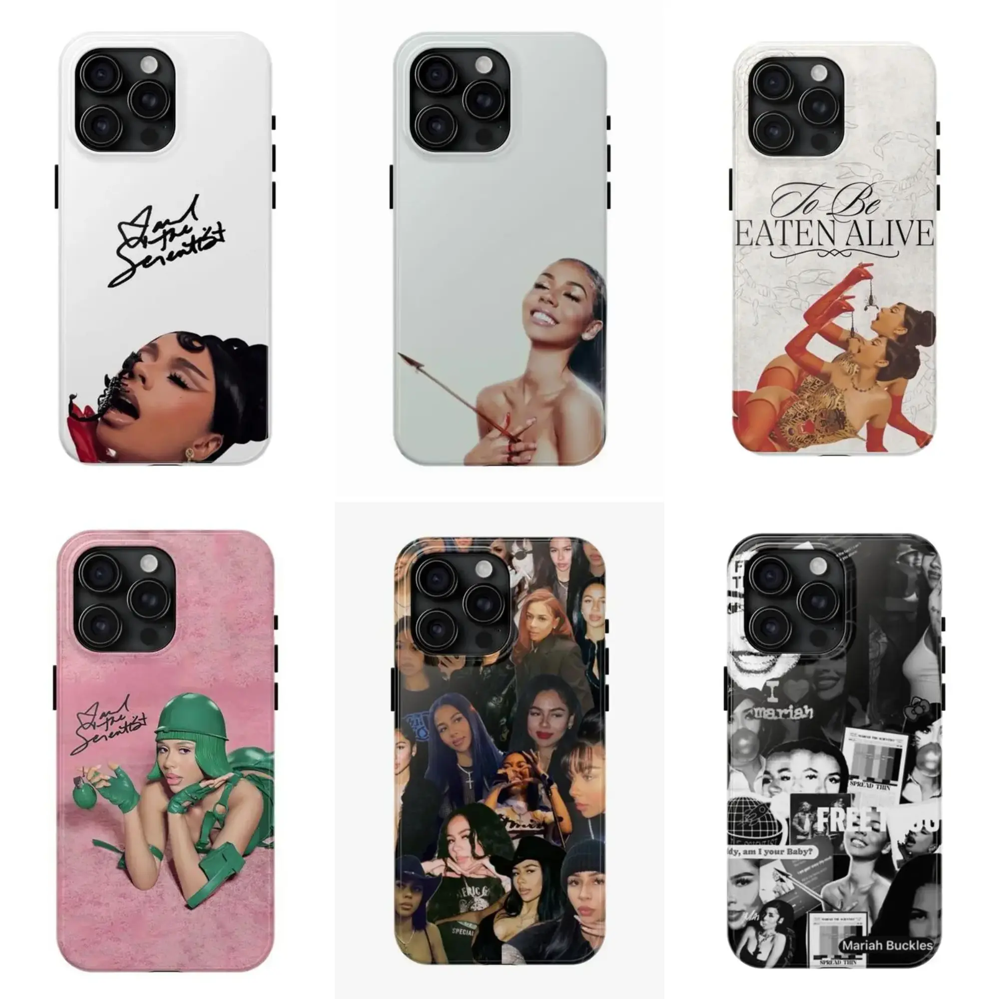 M@riah The Scientist Tour 2026 Tough Phone Case, Shockproof Drop Protection Heavy Duty Protective Cover, Exclusive Fan Merch Concert Gift Suitable for iPhone 8-17
