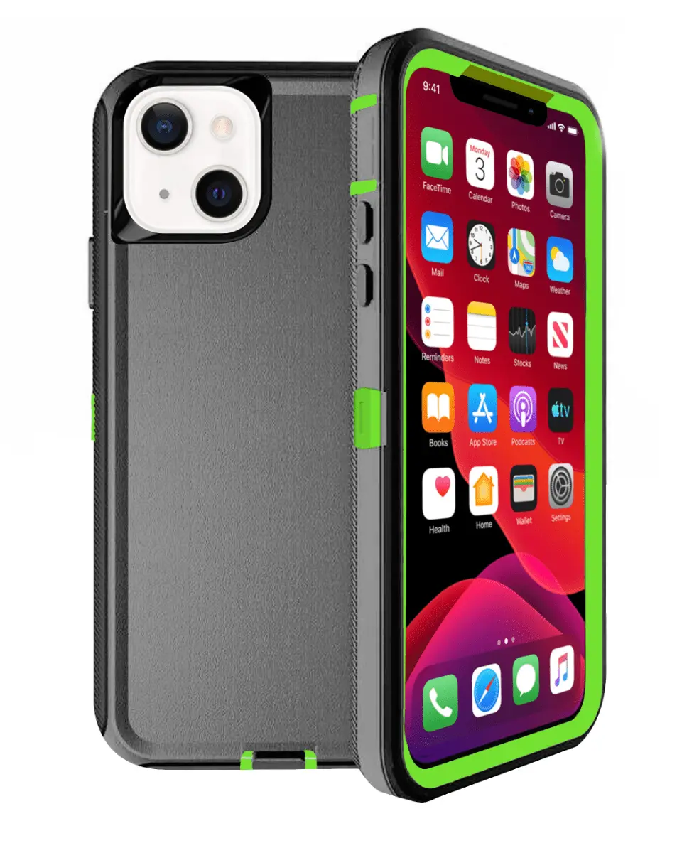 iPhone 13 Mini Heavy Duty Defender Case – Rugged Drop Protection