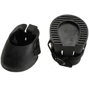 Jacks Black Rubber Barrier Boots, Size choice