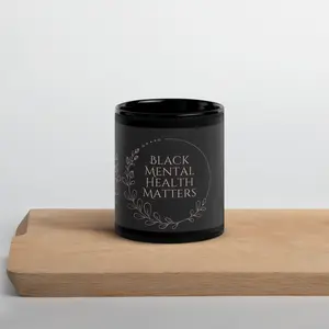 Black MH Matters Black Glossy Mug Ceramic Drinkware