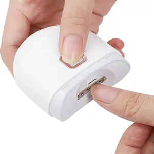 Electric Nail Clipper, Electric Automatic 2-speed Nail Grinding Tool for Adult, Nail Trimmer USB Charging Mini Palm Manicure for Women & Men
