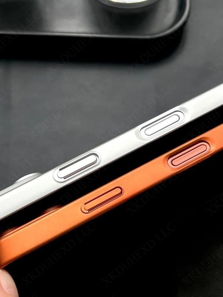 UV Coating Nano Matte Translucent Hard PC Case for iPhone 17 Air 16 pro max cases 15 13 12 11 Pro Max Ultra Thin Plating Frosted Bumper Cover