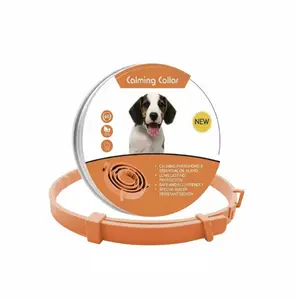 Natural Dog Calming Collar – Pheromone Comfort for Travel & Loud Noises