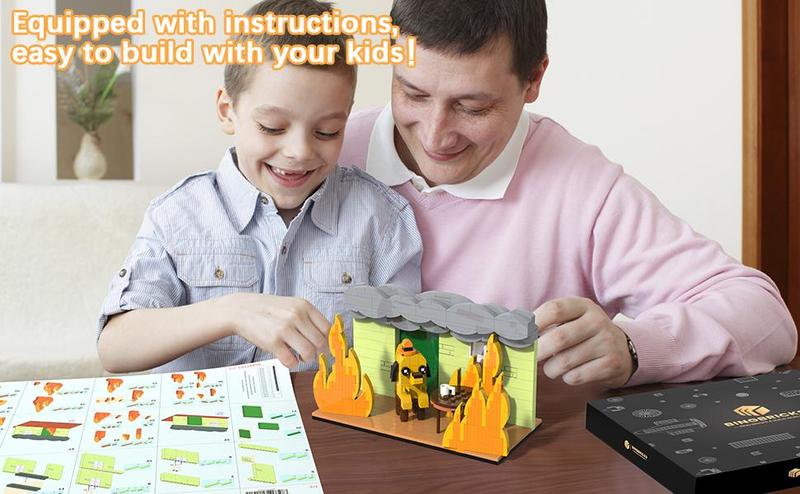 BUILDIFY Fine Dog Building Blocks Set - Funny Internet Meme Dog Compatible with Lego Dog Puppy Animal Figure 403 Pcs Birthday Gift Crafts Brick Wall Suit Easy Assembly Safe ABS Material STEM Educational Toys BUILDIFY Fine Dog Building Blocks Set - Funny Internet Meme Dog Compatible with Lego Dog Puppy Animal Figure 403 Pcs Birthday Gift Crafts Brick Wall Suit Easy Assembly Safe ABS Material STEM Educational Toys