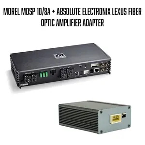 Lexus Mark Levinson Amplifier Replacement Bundle | Morel MDSP 10/8A DSP + Fiber Optic Adapter