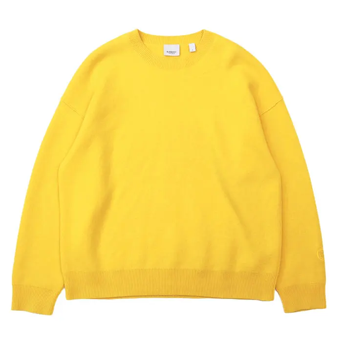 Pre-owned BURBERRY Cashmere Small Leather Goods Blend Sweater