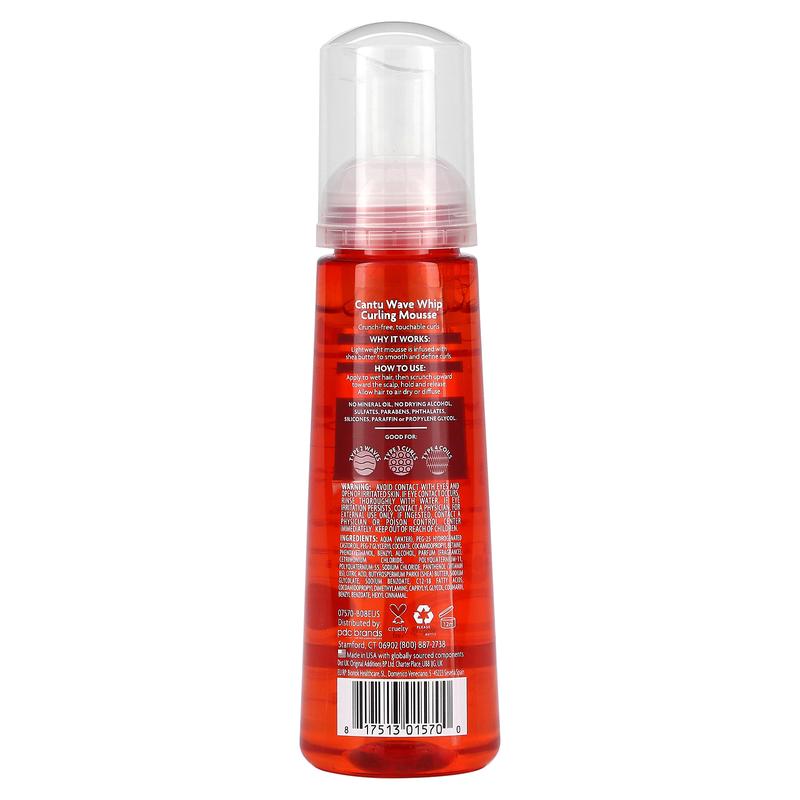 Cantu Shea Butter, Wave Whip Curling Mousse, 8.4 fl oz (248 ml)