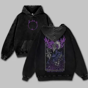 Dark Souls Unisex FallFreshness outfits men streetwear 80s 90s graphic tees cotton Anime Game funny 380G Washed Hoodies men gifts