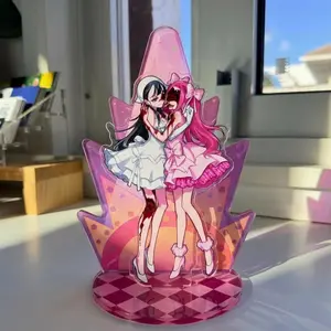 Mizi & Sua Acrylic Standee, Alien Stage Fan Art, Misu Inspired Desk Decor