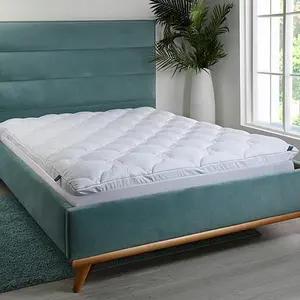 Concierge Collection Flower Quilted Mattress Pad