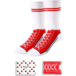 HAPPYPOP Novelty Socks for Men - Camping Golfing Bowling Gifts, American Flag Music Fishing Socks