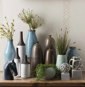 Avigliana Sage Ceramic Vase Avigliana Sage Ceramic Vase