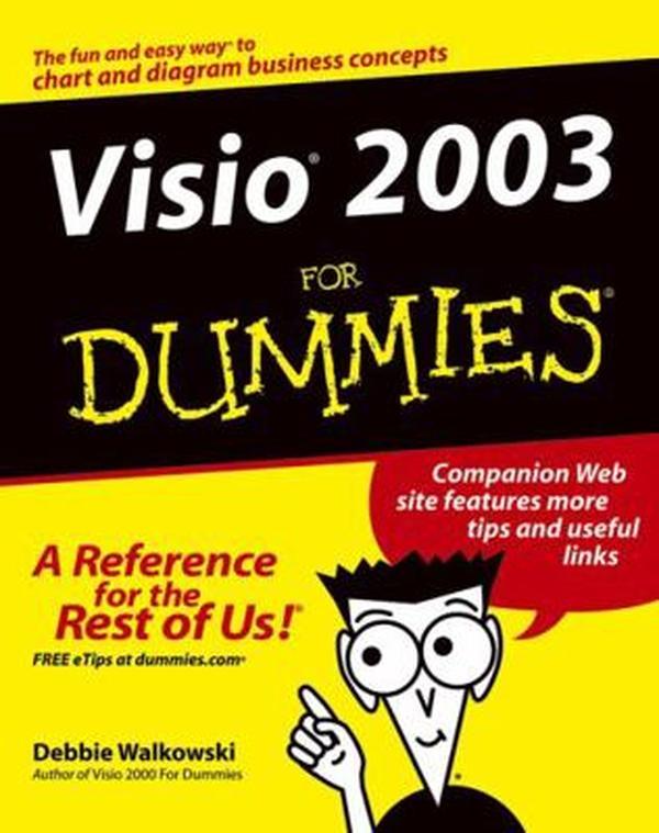 USED-VISIO 2003 for Dummies by Walkowski, Debbie (Paperback)