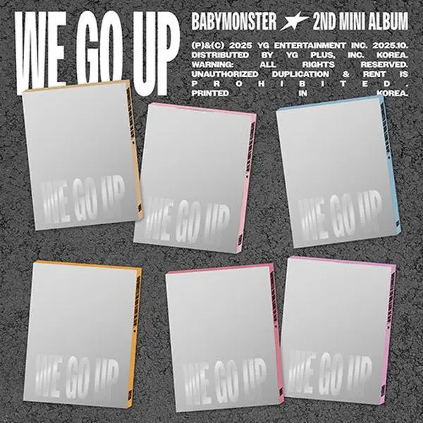 BABYMONSTER — WE GO UP [PATTERN Ver] | 6 Member Covers (RUKA