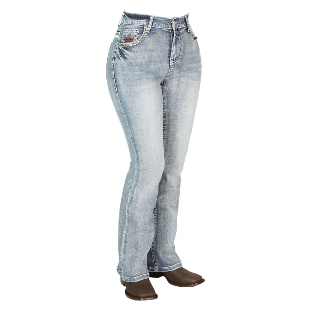 Womens Light-Blue Centenario Jeans 44963