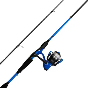 Reaction Tackle PredatorPro Fishing Rod & Reel Combo - IM6 Carbon 2-Piece Spinning Set