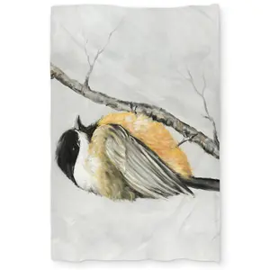 360 Stand Breathable Twin Extra Long Decorative Duvet Cover - Coal Tit Printed, Contemporary Bedroom Bedding Set for Textiles & Soft Furnishings Home Decor, Comfortable Duvet Covers, Graphic Duvet Covers