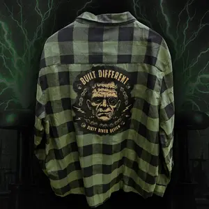 “Built Different” Plaid Flannel