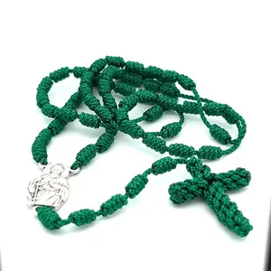 St Jude Handmade Knotted Rosary
