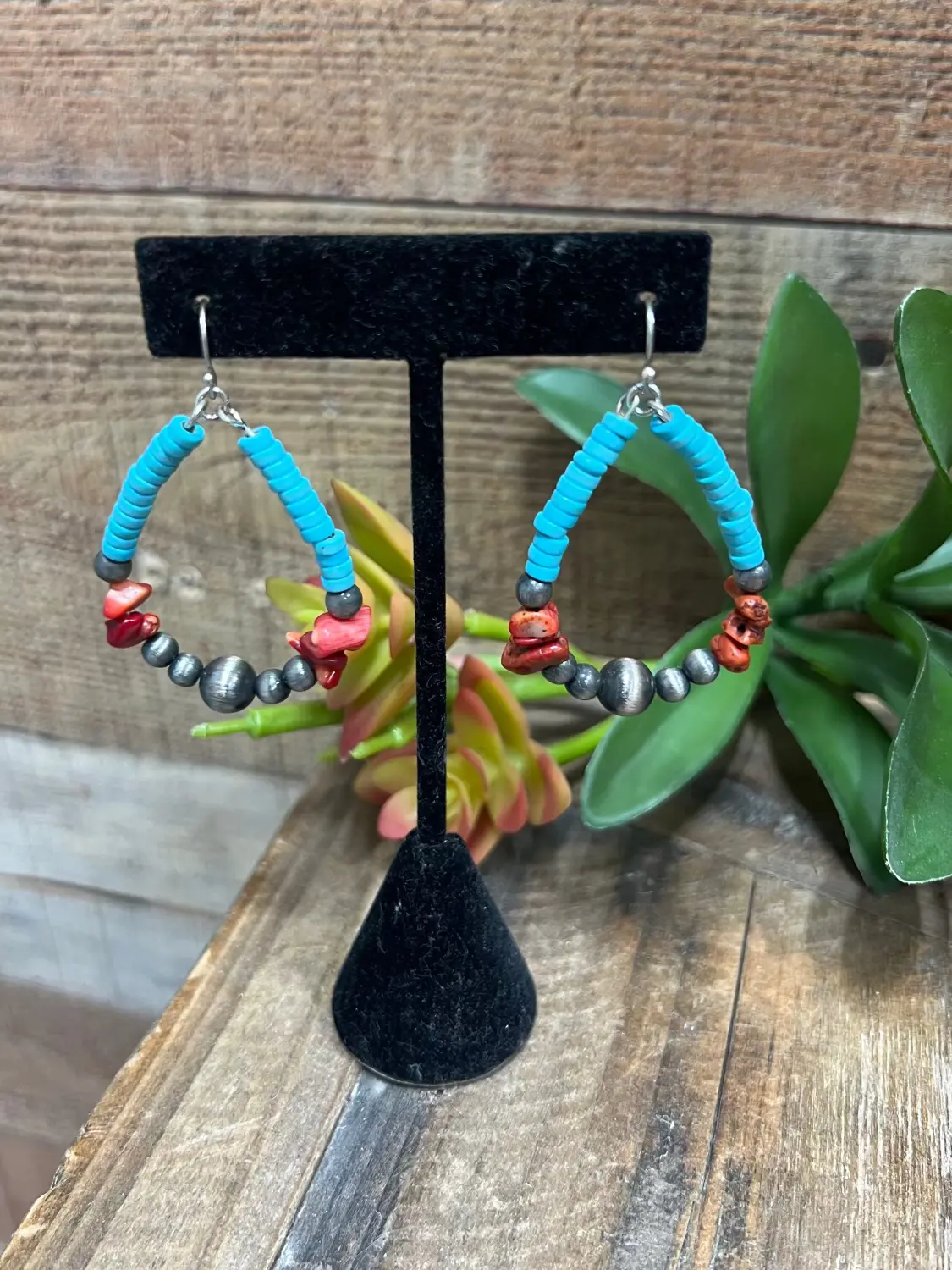 Vail Turquoise Teardrop Earrings