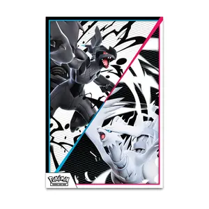 Black Bolt & White Flare Poster