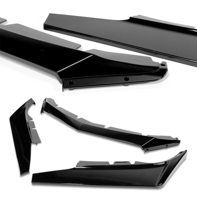 1LE-Style Front Bumper Lip Body Kit Spoiler Compatible with 2016 - 2024 Chevy Camaro LT / LS / RS / SS Bumper ( Do Not Fit ZL1 Bumper Models )