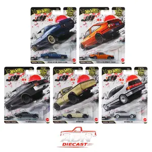 Hot Wheels Car Culture 10th  Anniversary 2026 P Case - Japan  Historics 5 Assortment - Diecast 1:64