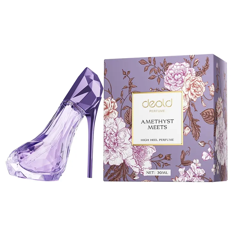 Women's Perfume 30ML, Floral Fruity Scent, Fresh Elegant Aroma, High Heel Design Packaging, Perfect Gift for Her, Elegant Floral Fragrance, Flower Fruit Fragrance, Floral Scents Perfume