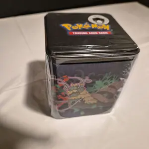 Pokemon Scarlet & Violet 2025 Ogerpon Stacking Tin (3 Booster Packs & 2 Sticker Sheets)