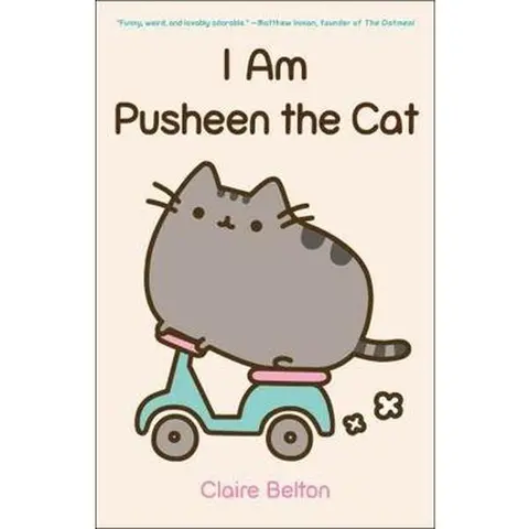 Used Humanities & Social Sciences Gallery Book - I Am Pusheen the Cat by Claire Belton (Paperback, English, Like New, 192 Pages, 0.78 lb) - Comics Fans' Read, Never-Before-Seen Material, Easy Reading, Birthday Gift Option