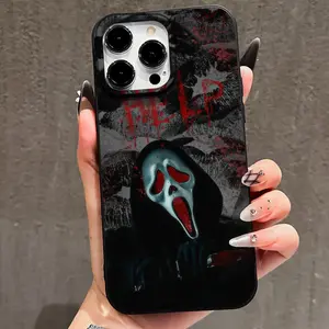 Horror Movie Smartphone Case Scream Ghostface Cover, Casing, Accessories, Anti-Drop Shockproof Protection Design Compatible with Multiple Models, Perfect Gift for Him Her