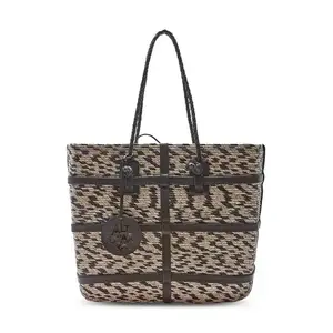 Altuzarra - Watermill Raffia East West Tote - Pinto