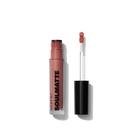 Morphe Soulmatte Velvet Lip Mousse, Long-Lasting Velvet Lipstick with Vitamin E