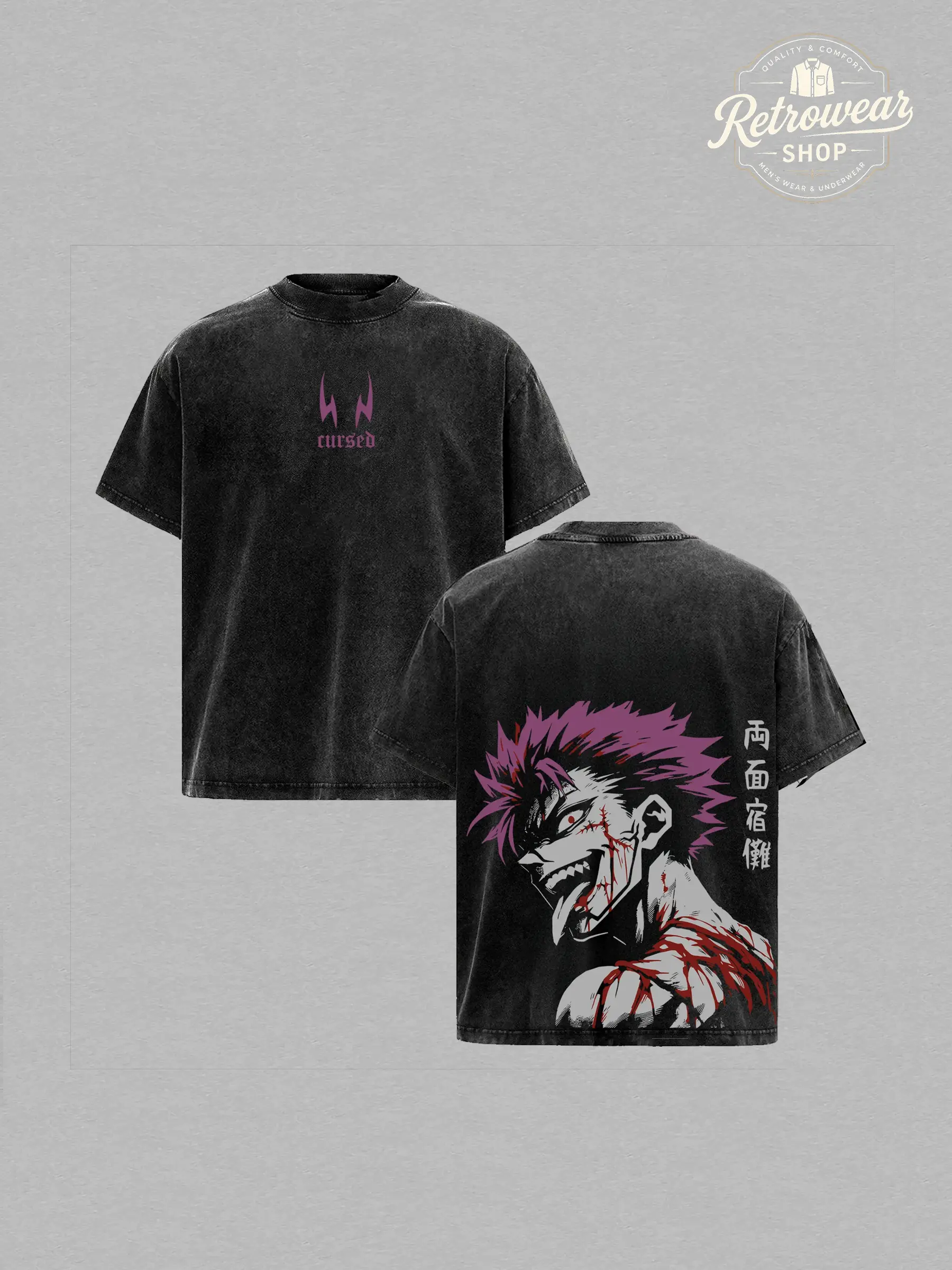 Sukuna Cursed Form T-Shirt - Jujutsu Kaisen Graphic Tee