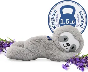 Lilly's Love Heatable & Coolable Lavender Scented Stuffed Animal - Microwavable Heatable Pad for Kids & Adults - Machine Washable Plushie w/Removable Inner - Calming Stuffed Animal for Anxiety