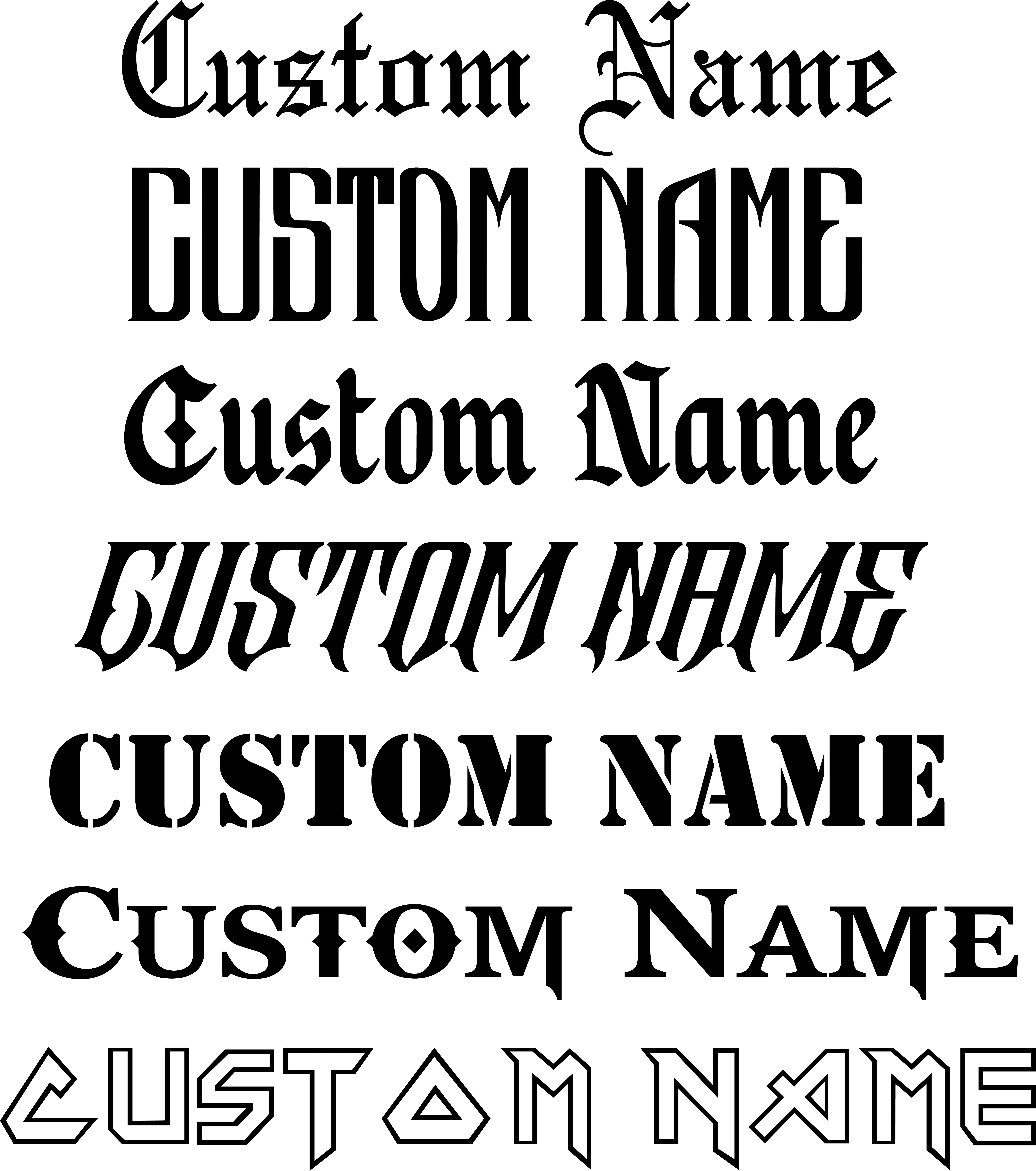 Custom Car Window Name Decal Vinyl Sticker 18in-36in Personalized Text Easy Application Unique Identifier for Your Vehicle