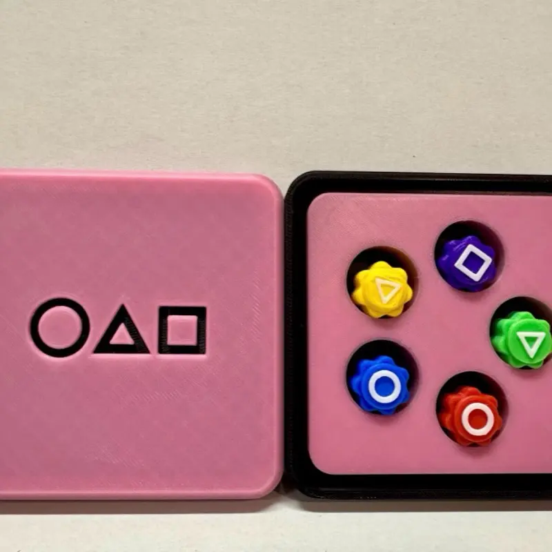 Ggongi Jacks Set - Pink or Green - Authentic Korean Game with Vibrant Color Options - Fun and Engaging Activity for All Ages