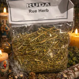 RUDA Rue Herb 30 gm - Dried Herb for Herbal Remedies and Aromatherapy
